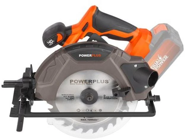 Ratų pavara Powerplus dvigubos galios Powdp25230 40 V Ø 18,5 cm