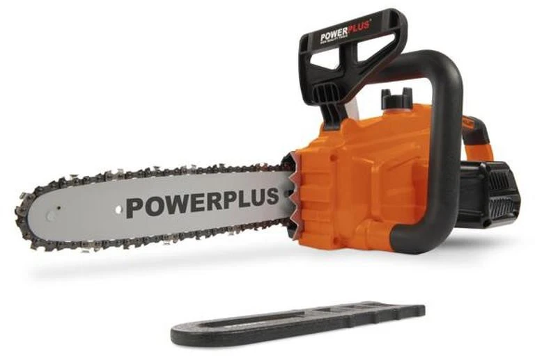 „PowerPlus Dual Power Powdpg7570“ – 20 V akumuliatorinis grandininis pjūklas, 300 mm kreiptuvas, be akumuliatoriaus ir įkroviklio