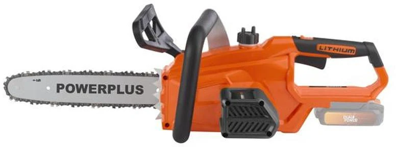 „PowerPlus Dual Power Powdpg7570“ – 20 V akumuliatorinis grandininis pjūklas, 300 mm kreiptuvas, be akumuliatoriaus ir įkroviklio