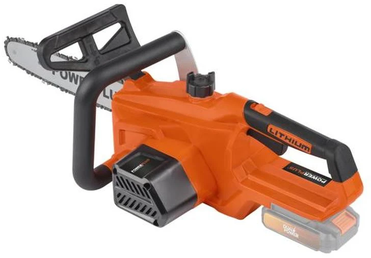 „PowerPlus Dual Power Powdpg7570“ – 20 V akumuliatorinis grandininis pjūklas, 300 mm kreiptuvas, be akumuliatoriaus ir įkroviklio