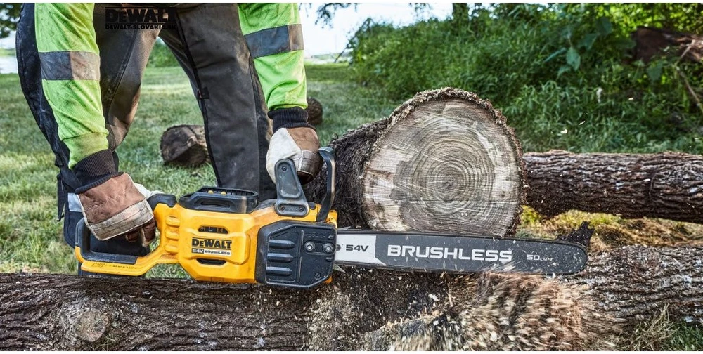Grandininis pjūklas DeWalt DCMCS575X1-QW; 54 V; 1x9,0 Ah; 50 cm juosta