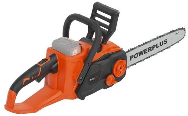 „PowerPlus Dual Power Powdpg7576“ – 40 V akumuliatorinis grandininis pjūklas, 350 mm kreiptuvas, be akumuliatoriaus ir įkroviklio
