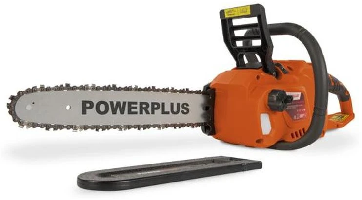 „PowerPlus Dual Power Powdpg7576“ – 40 V akumuliatorinis grandininis pjūklas, 350 mm kreiptuvas, be akumuliatoriaus ir įkroviklio