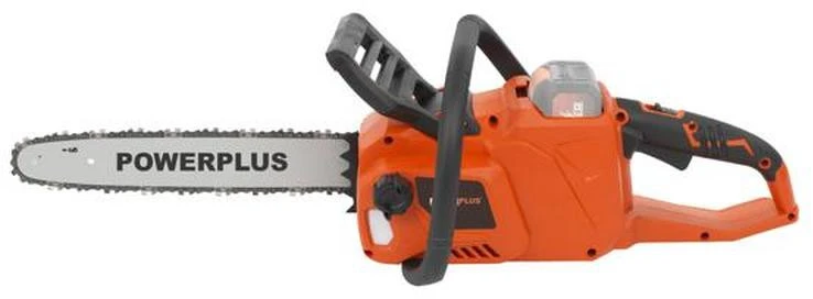 „PowerPlus Dual Power Powdpg7576“ – 40 V akumuliatorinis grandininis pjūklas, 350 mm kreiptuvas, be akumuliatoriaus ir įkroviklio
