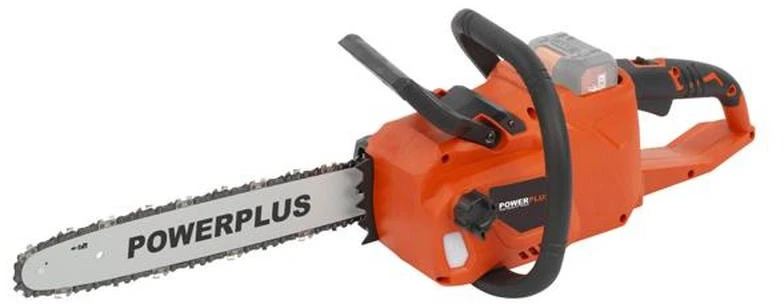 „PowerPlus Dual Power Powdpg7576“ – 40 V akumuliatorinis grandininis pjūklas, 350 mm kreiptuvas, be akumuliatoriaus ir įkroviklio