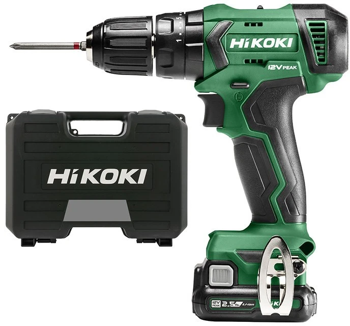 HIKOKI KUJUS GRĄŽAS 12V 38Nm 2x2.5Ah DV12DA WFZ