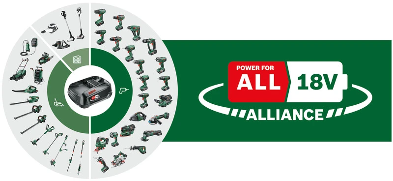 Bosch UniversalDrill 18V be akumuliatoriaus ir kroviklio Akum.suktuvas