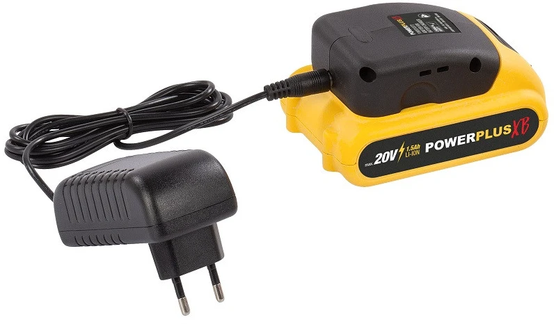 Akumuliatorinis gręžtuvas 20V 2x1,5Ah, akumuliatorinis + priedai POWXB10070 POWERPLUS XB