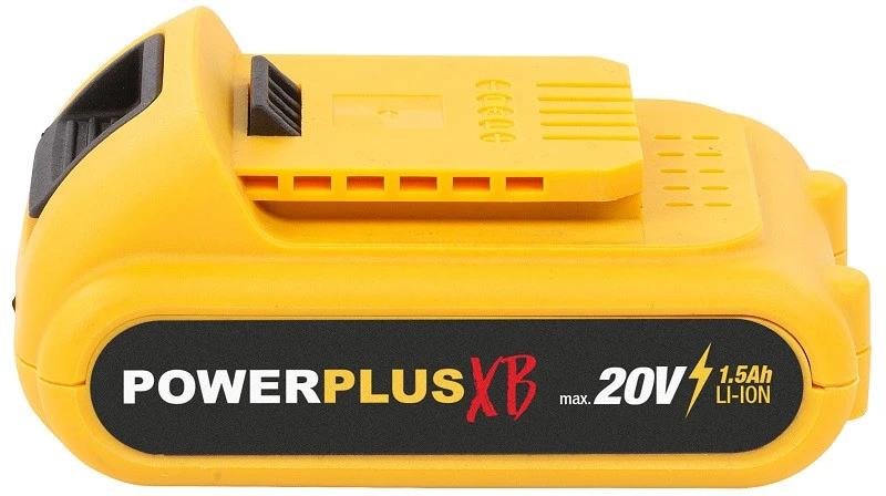 Akumuliatorinis gręžtuvas 20V 2x1,5Ah, akumuliatorinis + priedai POWXB10070 POWERPLUS XB