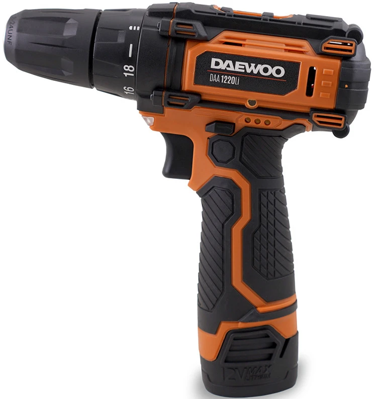 Akumuliatorinis gręžtuvas DAEWOO DAA 1220Li