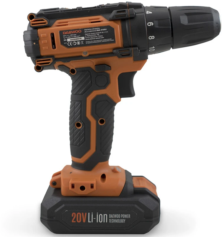 Akumuliatorinis gręžtuvas DAEWOO DAA 2120Li