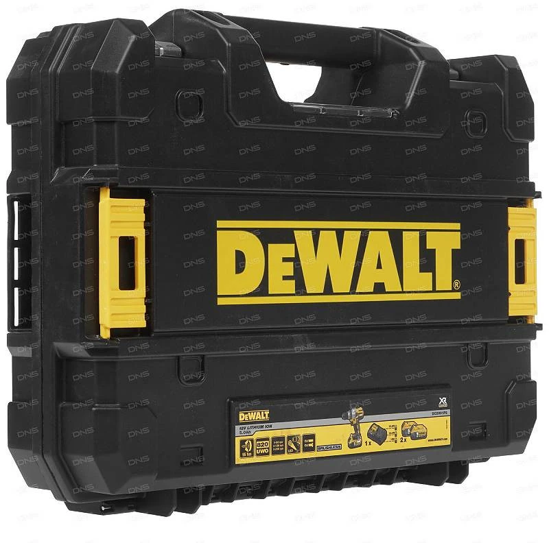 DeWalt smūginis suktuvas - gręžtuvas DCD996P3 18V, 95Nm, 3 pavaros, 3 x 5,0 Ah