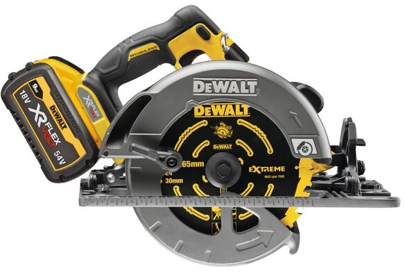 Akumuliatorinis diskinis pjūklas DeWalt DCS579X2-QW; 54 V; 2x9,0 Ah akum.