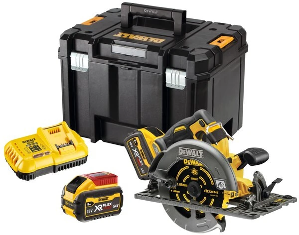 Akumuliatorinis diskinis pjūklas DeWalt DCS579X2-QW; 54 V; 2x9,0 Ah akum.