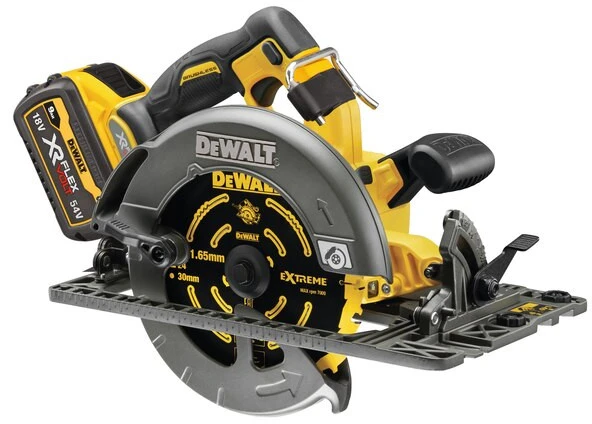 Akumuliatorinis diskinis pjūklas DeWalt DCS579X2-QW; 54 V; 2x9,0 Ah akum.