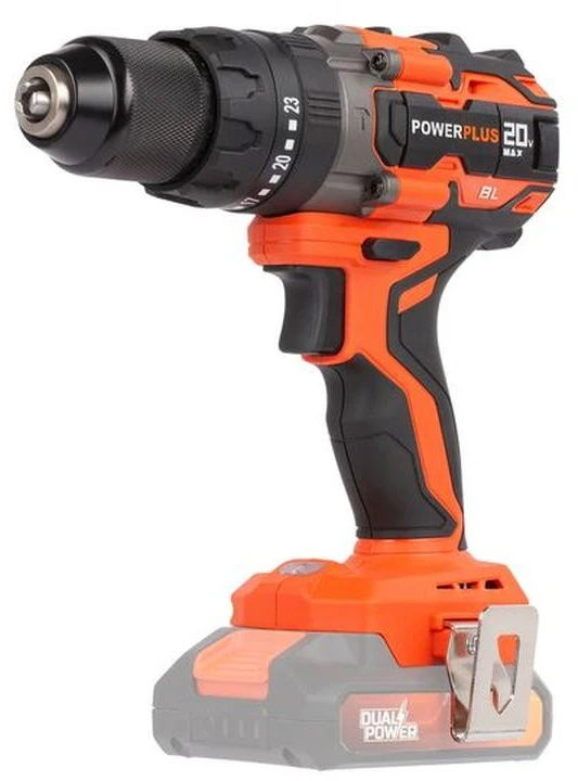 POWERPLUS Wireless percussion screwdriver 20v 65nm brushless - Dual Power Powdp15220 - Delivered without battery or charger