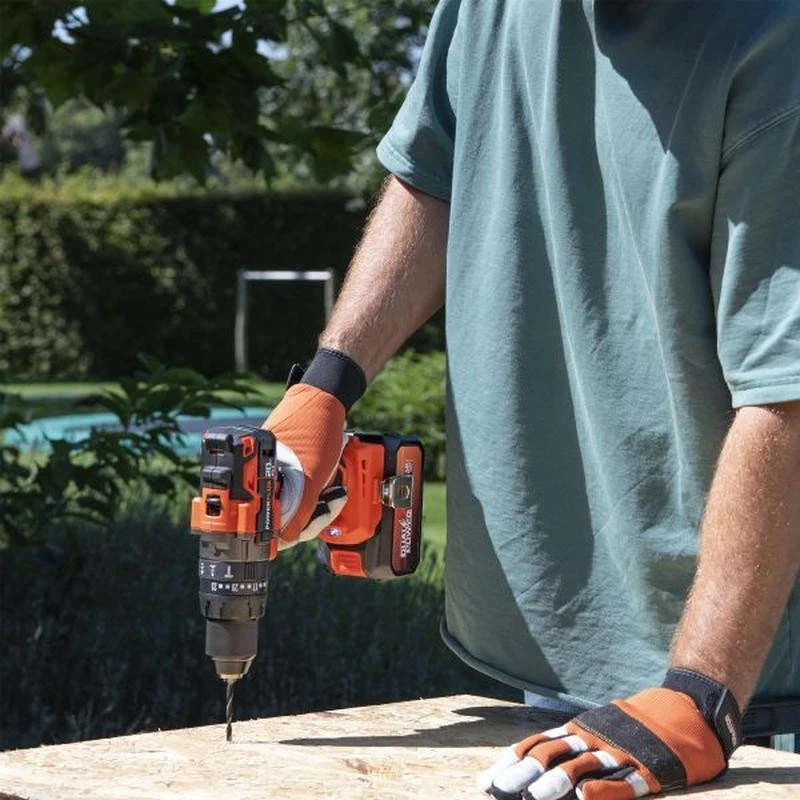 POWERPLUS Wireless percussion screwdriver 20v 65nm brushless - Dual Power Powdp15220 - Delivered without battery or charger