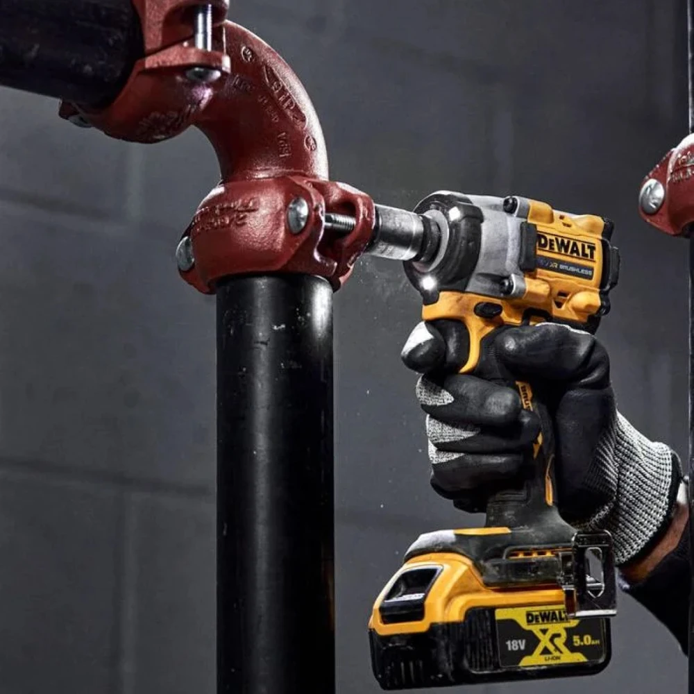Smūginis veržliasūkis DeWalt DCF921P2LRT-QW; 1/2''; 18 V; 2x5,0 Ah akum.