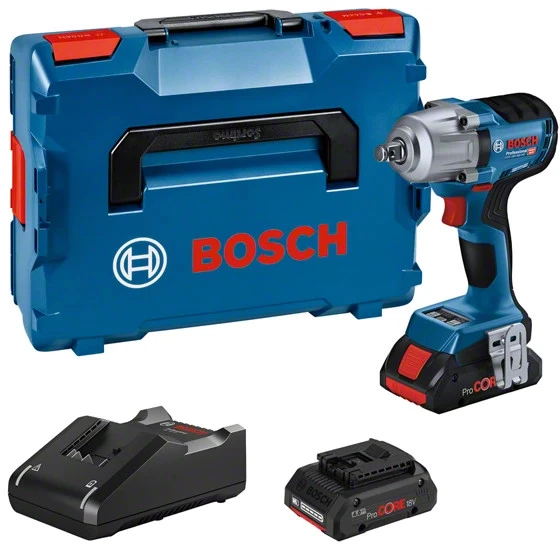 Bosch GDS 18V-450 HC 2x4.0 ProC GAL 18V-40, GCY 42, LB