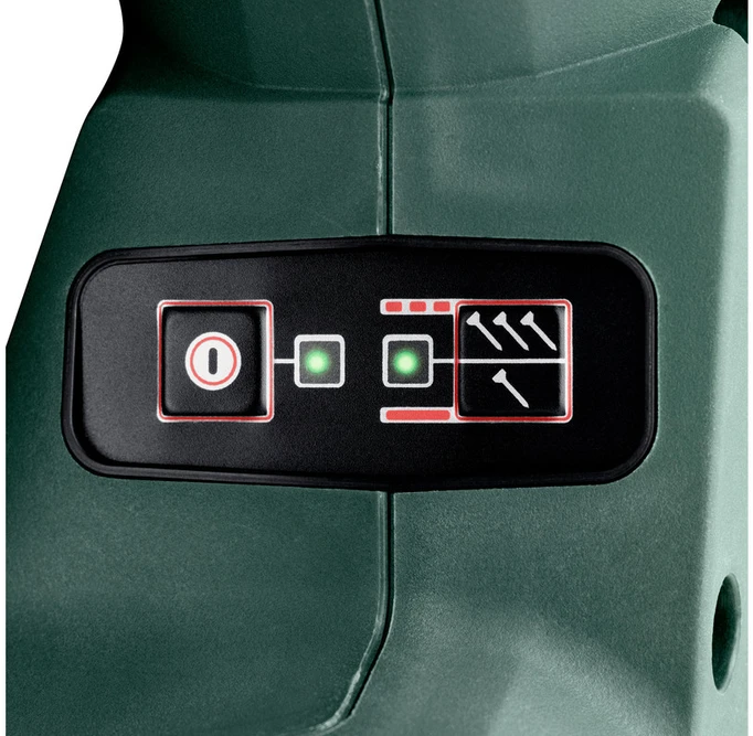 Akumuliatorinis statybinis viniakalis Metabo NFR 18 LTX 90 BL; 18 V; 2x4,0 Ah akum.