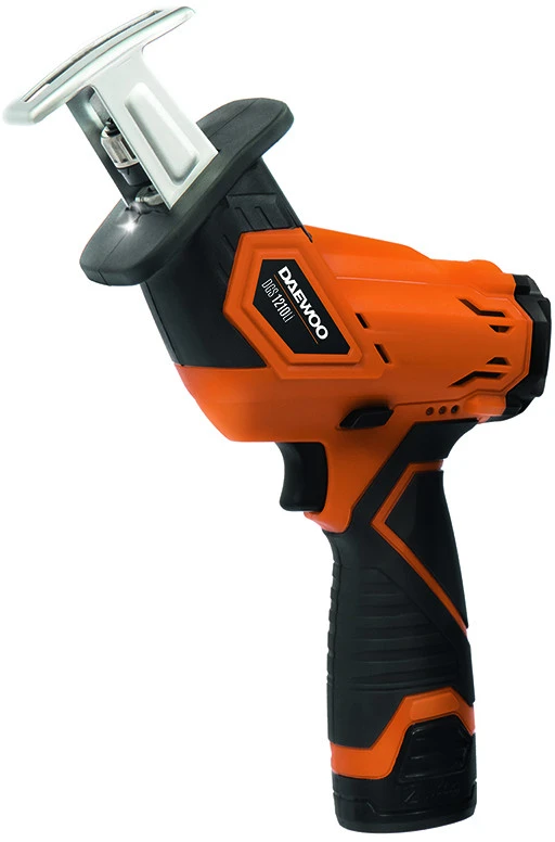 Akumuliatorinių įrankių rinkinys: Akumuliatorinis pjūklas + Suktukas DAEWOO DGA 1220Li SET