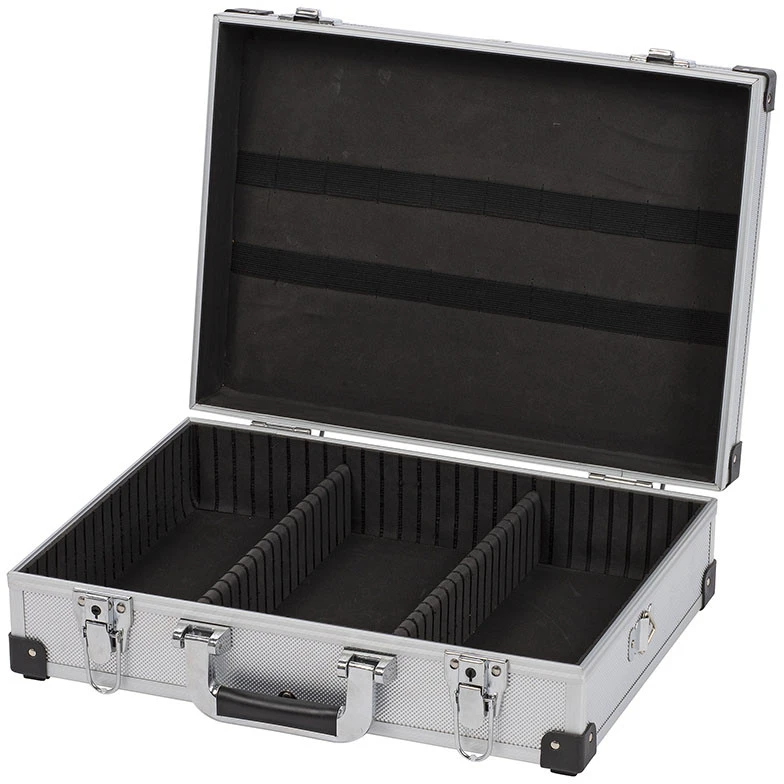Kreator KRT640101S - Aliuminio case 420x300x125mm sidabrinis