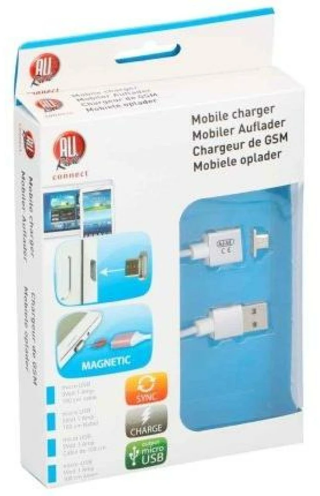 All Ride Automobilinis mobilusis įkroviklis micro USB