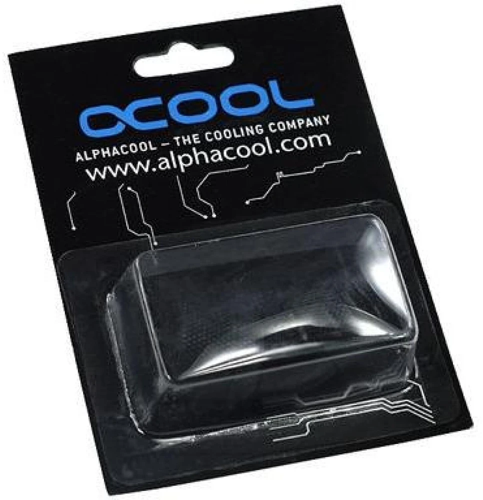 „Alphacool HF 13/10“ įsukama jungtis, 45 laipsnių pasukama, G1/4 - Juodas