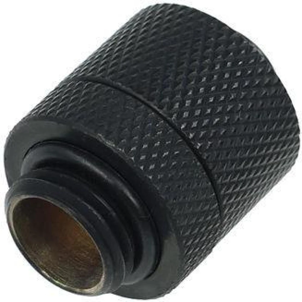 „Alphacool HF“ tiesus jungtis G1/4 colio AG į 13/10 mm - juodas