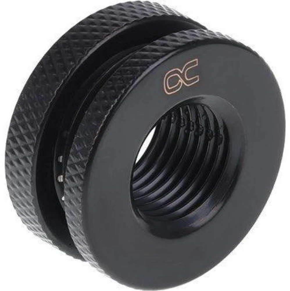 „Alphacool HF“ pertvarinė jungtis, trumpa versija, G1/4 "Juodas"