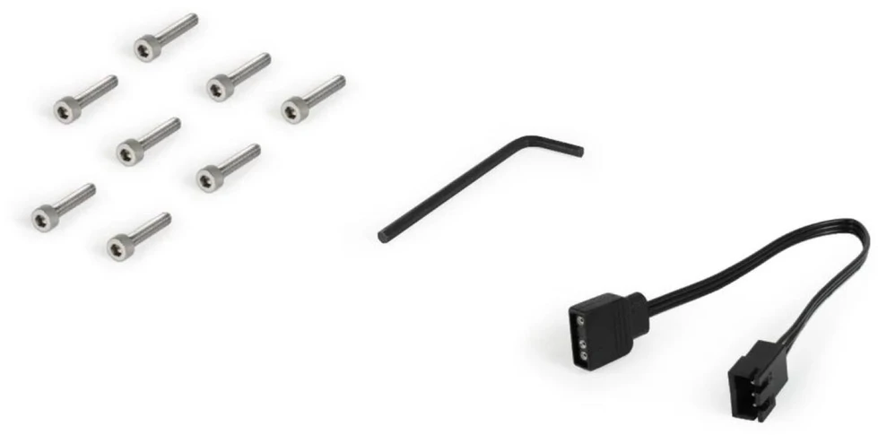 Alphacool Apex RAM X4 Vanduo Cooler - juodas