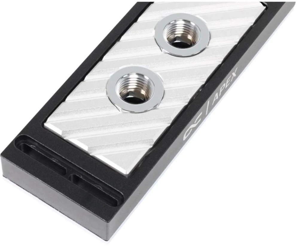 Alphacool Apex RAM X4 Vanduo Cooler - sidabrinis