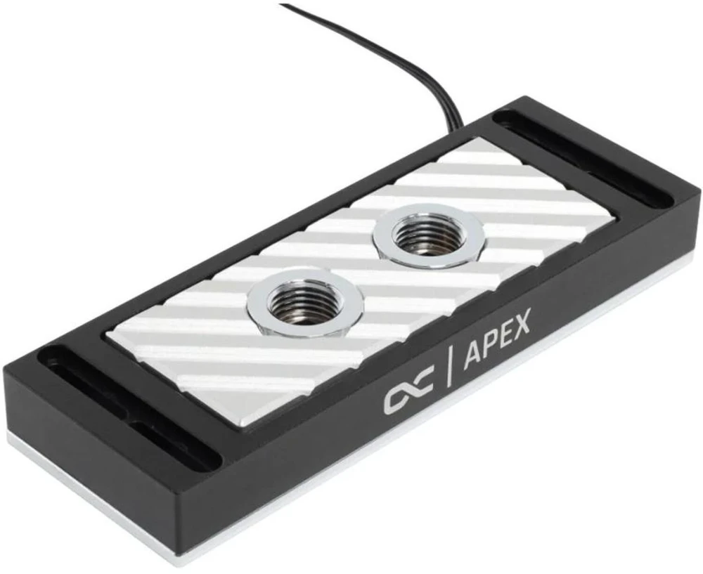 Alphacool Apex RAM X4 Vanduo Cooler - sidabrinis