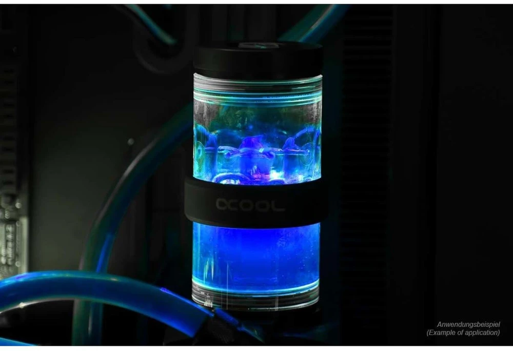 Alphacool Ice Vanduo Crystal Mėlyna, 1000ml Ready Mix – mėlynas
