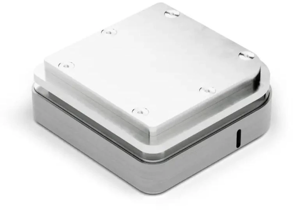 Alphacool Core 1 Aurora CPU cooler, ARGB – Sidabrinis
