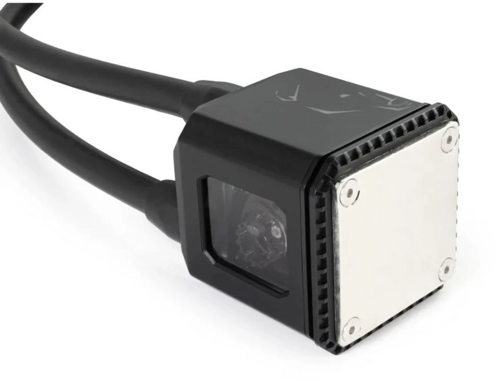 Alphacool Eisbaer 360 Aurora 1.1 ARGB All-in-One Liquid Cooler - 360mm, juodos spalvos