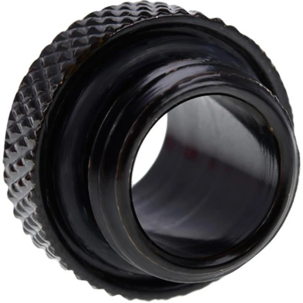 Alphacool Alphacool Aišappen Doppel juodas - G1 / 4 AG auf G1 / 4 AG - Giliai juoda