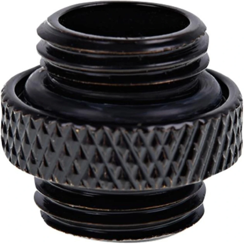 Alphacool Alphacool Aišappen Doppel juodas - G1 / 4 AG auf G1 / 4 AG - Giliai juoda
