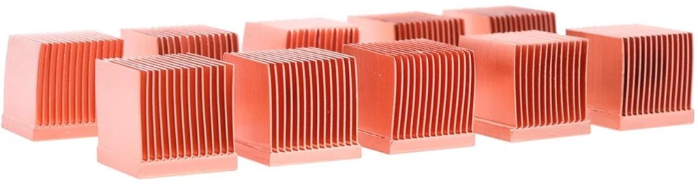 Alphacool GPU RAM Copper Heatsinks 14x14mm (kupfer, 10 Stück)