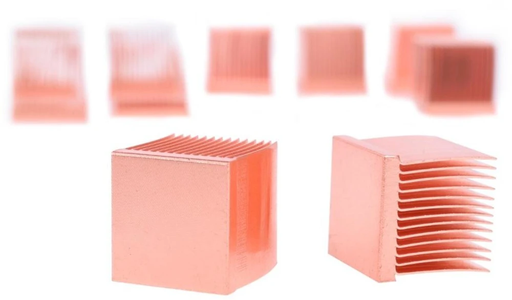 Alphacool GPU RAM Copper Heatsinks 14x14mm (kupfer, 10 Stück)