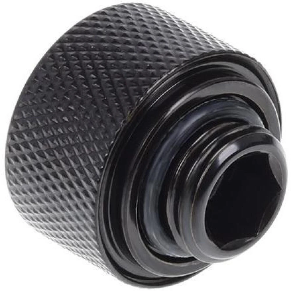 Alphacool Jungčių rinkinys 1/4" - 16/10mm, juodas, 6 vnt. (17379)