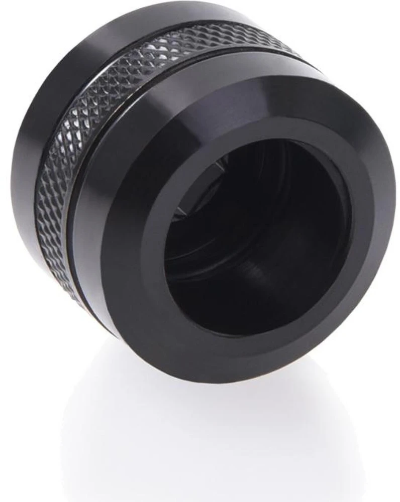 Alphacool Eiszapfen Pro jungtis 16 mm kietas vamzdelis G1/4, 6 vnt. pakuotėje – juodas