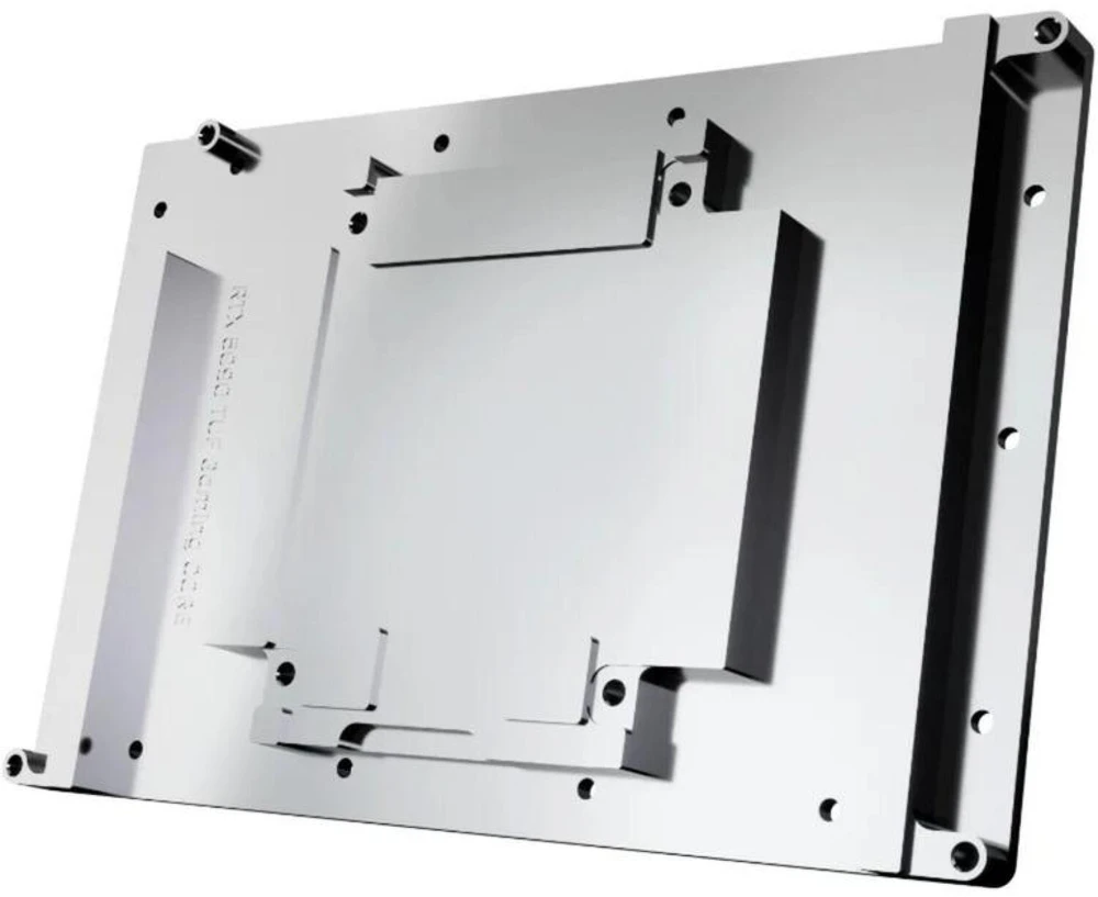 „Alphacool Core GeForce RTX 5090 Solid/AMP GPU Vanduo Block“, ARGB, su galine plokšte – akrilas