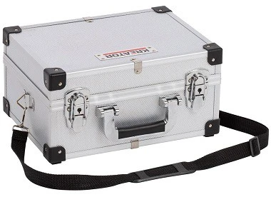 Kreator KRT640106S - Aliuminio case 320x230x160mm sidabrinis