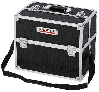 Kreator KRT640301B - Aliuminio case 360x230x300mm juodas