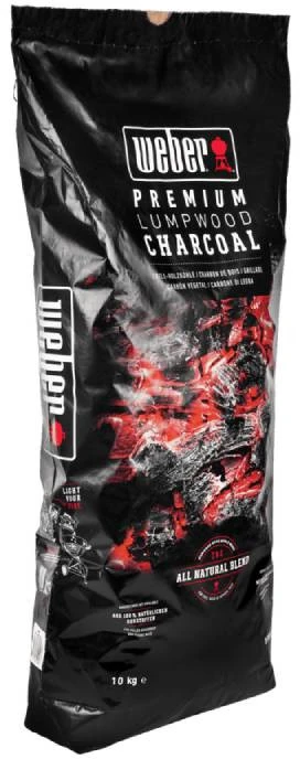 Medžio anglys WEBER Premium, 10 kg