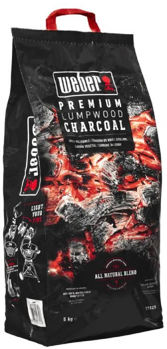 Medžio anglys WEBER Premium, 5kg