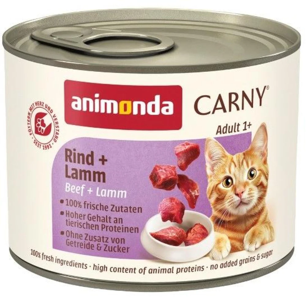 Animoda ANIMONDA Carny Adult skonis: jautiena ir ėriena 200 g