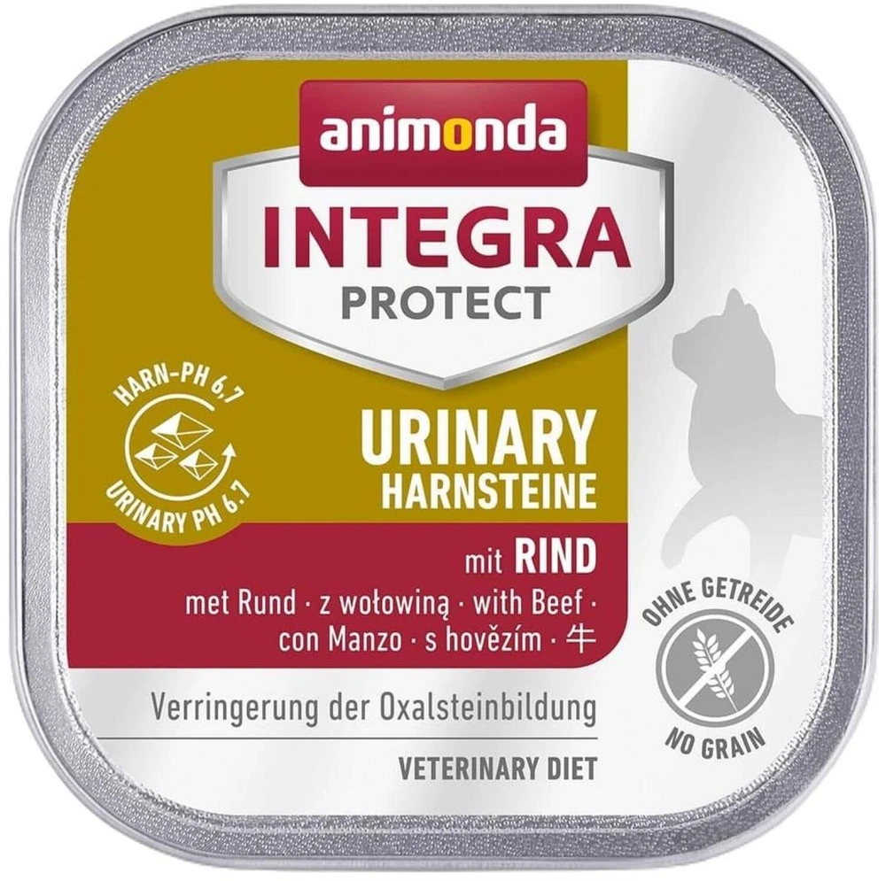 Drėgnas Kačių Maistas - ANIMONDA Integra Protect Harnsteine Jautiena, 100 g