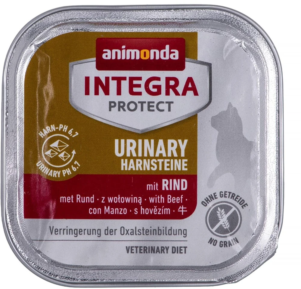 Drėgnas Kačių Maistas - ANIMONDA Integra Protect Harnsteine Jautiena, 100 g